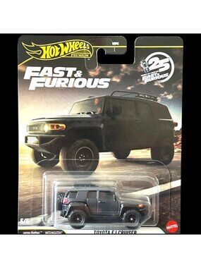 Hot Wheels Fast And Furious Toyota FJ Cruiser 1 To 64 Die Cast Real Riders